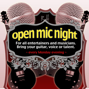 The Rhodos Bar - open mic night - Morzine Bar